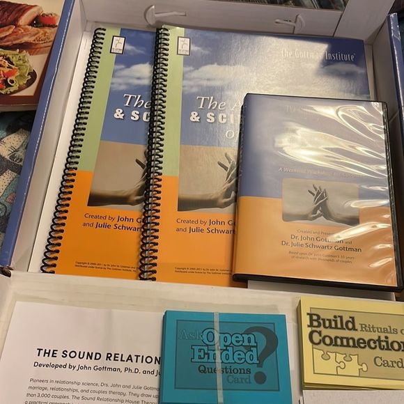 NEW IN BOX THE ART & SCIENCE OF LOVE GOTTMAN INSTITUTE WEEKEND WORKSHOP KIT DVD - Picture 4 of 9